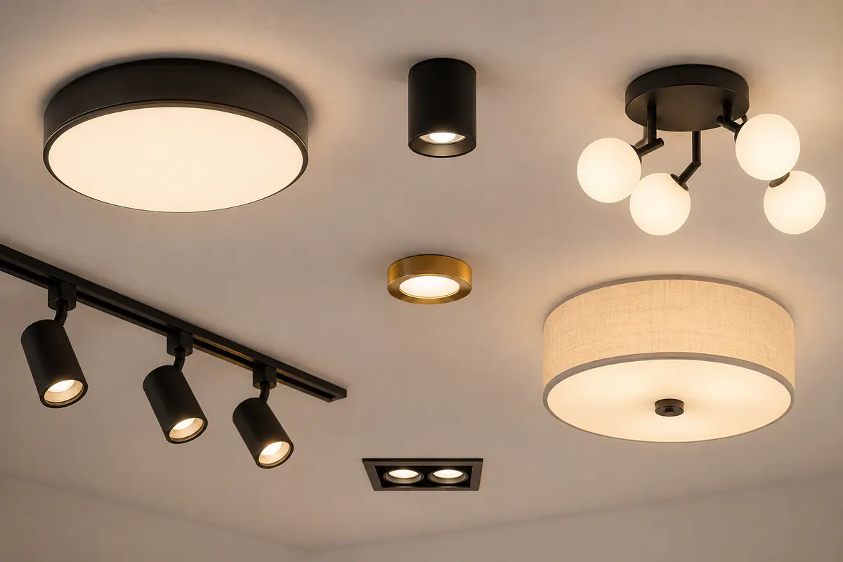 Éclairages de plafond