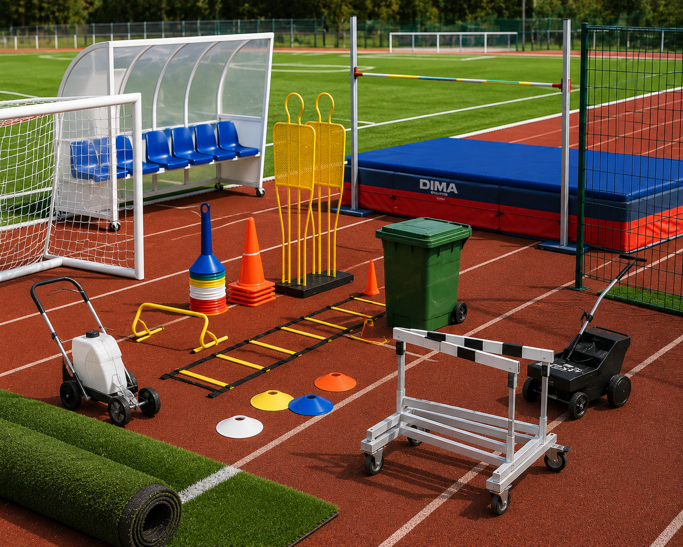 Terrains & surfaces de sport