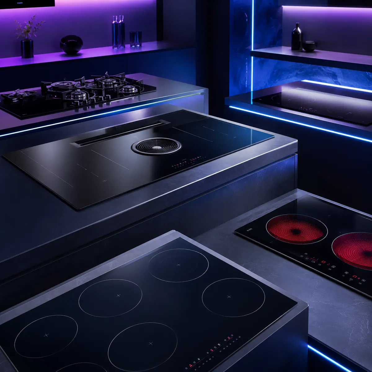 Plaques de cuisson