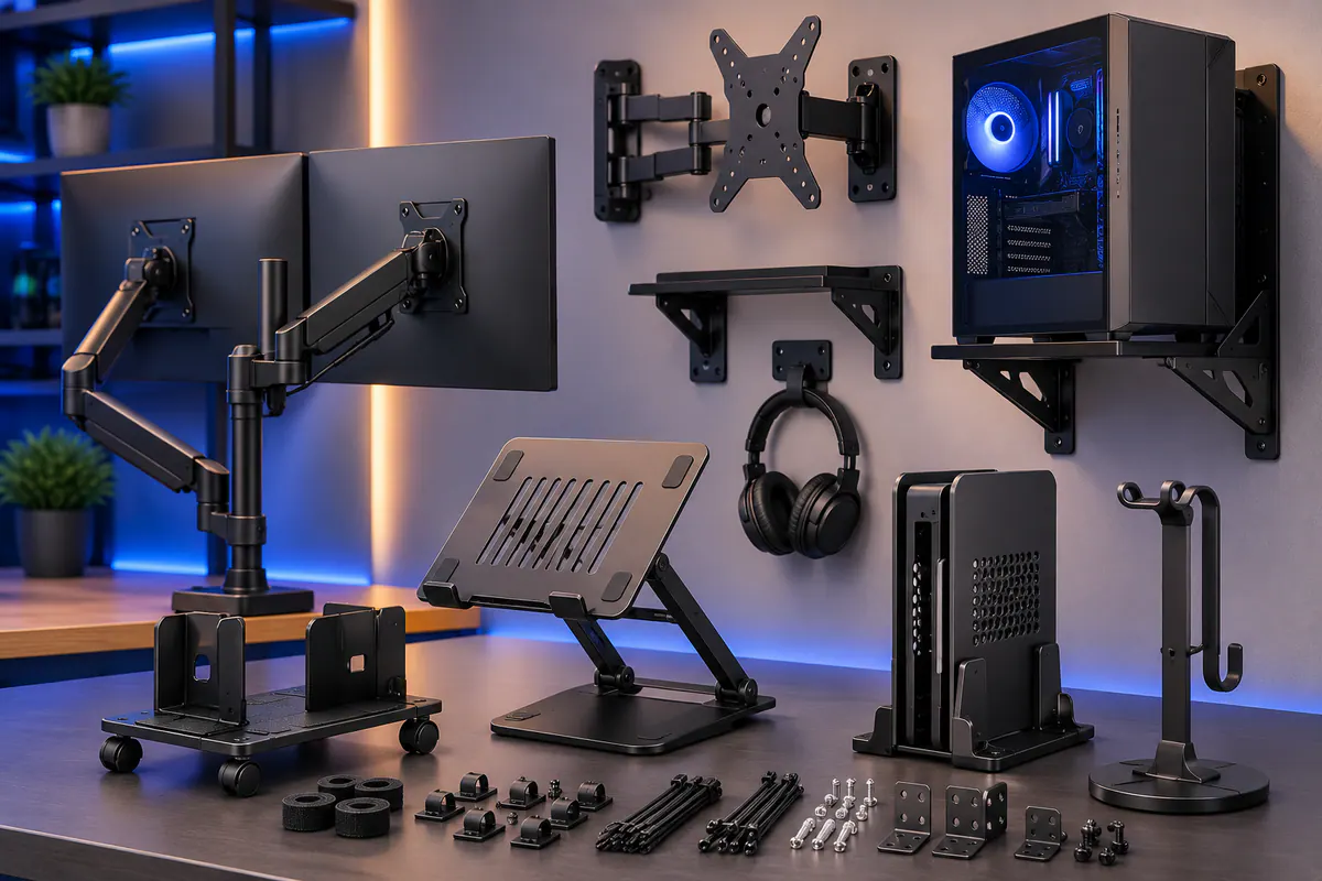 Supports PC & fixations